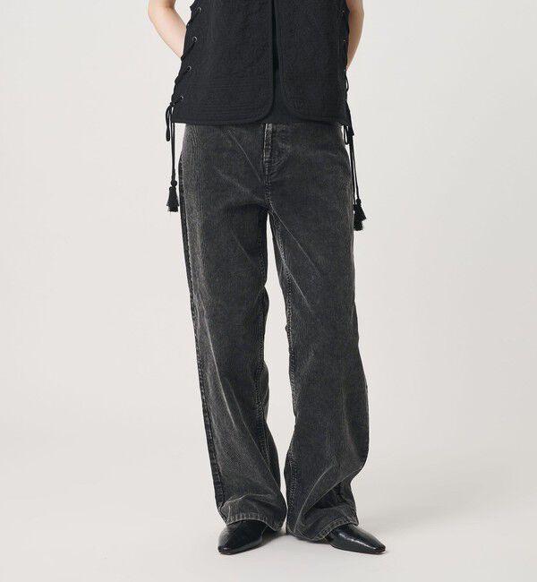 BEAUTY&YOUTH UNITED ARROWS「コーデュロイ 5ポケット ストレートパンツ」|その他|BLACK