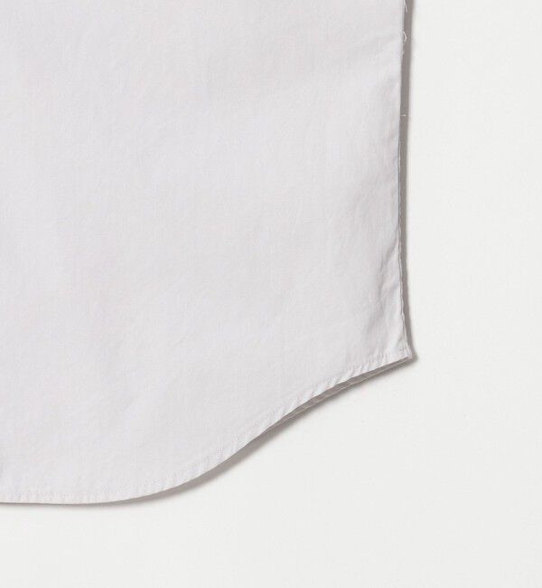 BEAUTY&YOUTH UNITED ARROWS「【WEB限定 WARDROBE SMART】コットン ワイドカラー スキッパー シャツ」|シャツ・ブラウス|