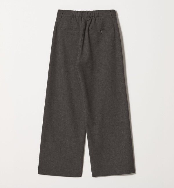 BEAUTY&YOUTH UNITED ARROWS「【WEB限定 Wardrobe DAILY MINIMAL】メランジ ステッチワイドパンツ ウォッシャブル」|スラックス|