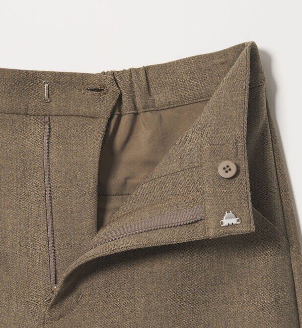 BEAUTY&YOUTH UNITED ARROWS「【WEB限定 Wardrobe DAILY MINIMAL】メランジ ステッチワイドパンツ ウォッシャブル」|スラックス|