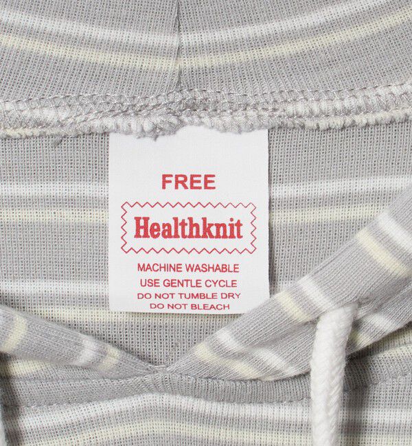 BEAUTY&YOUTH UNITED ARROWS「【別注】＜Healthknit＞ボーダー フーディ」|Tシャツ・カットソー|