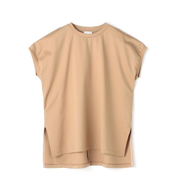 Ballsey「スーピマモクロディ フレンチチュニックTシャツ」|Tシャツ・カットソー|43 ベージュ
