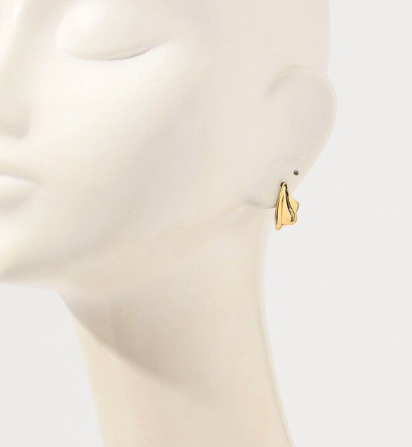 TOMORROWLAND GOODS「Otiumberg. Wave ゴールド ピアス」|ピアス|