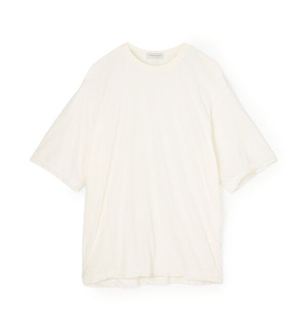 TOMORROWLAND MENS「スイスコットン ダブルフェイス ハイゲージTシャツ」|Tシャツ・カットソー|11 ホワイト