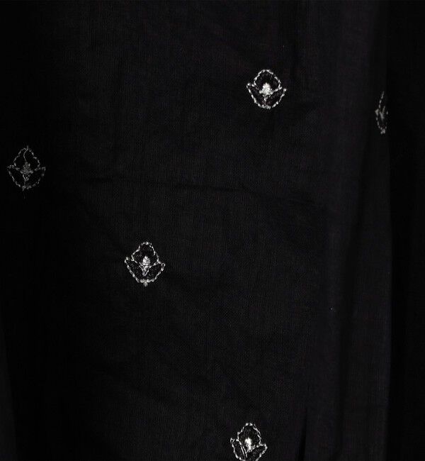 TOMORROWLAND BUYING WEAR「【別注】ne Quittez pas BLACK DOUBLE ORGANZA ノースリーブ トップス」|シャツ・ブラウス|