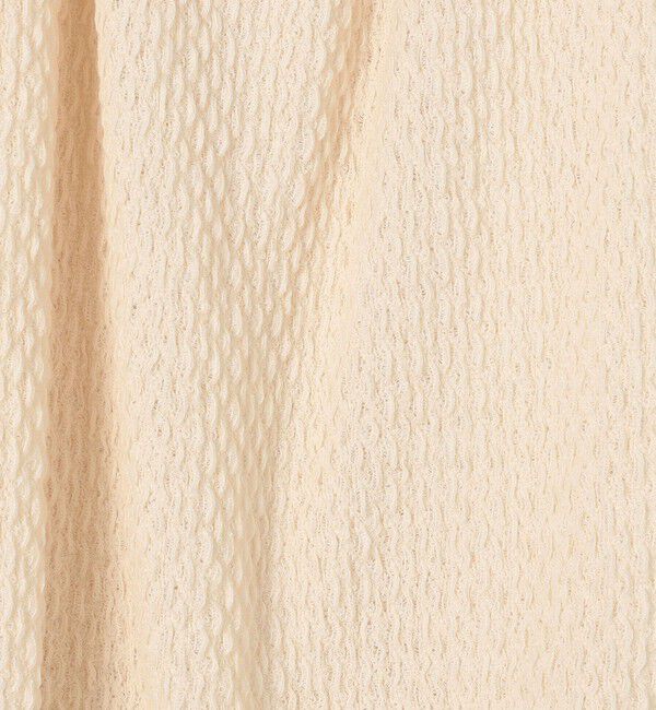 Ballsey「シアートリコット ギャザーショートブラウス」|Tシャツ・カットソー|