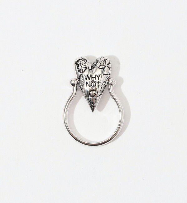 TOMORROWLAND GOODS「avgvst Yes/Why Not Flip リング」|リング|
