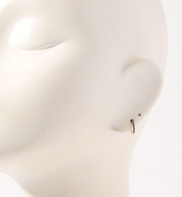 TOMORROWLAND GOODS「Otiumberg. Mini Oval フープピアス」|ピアス|