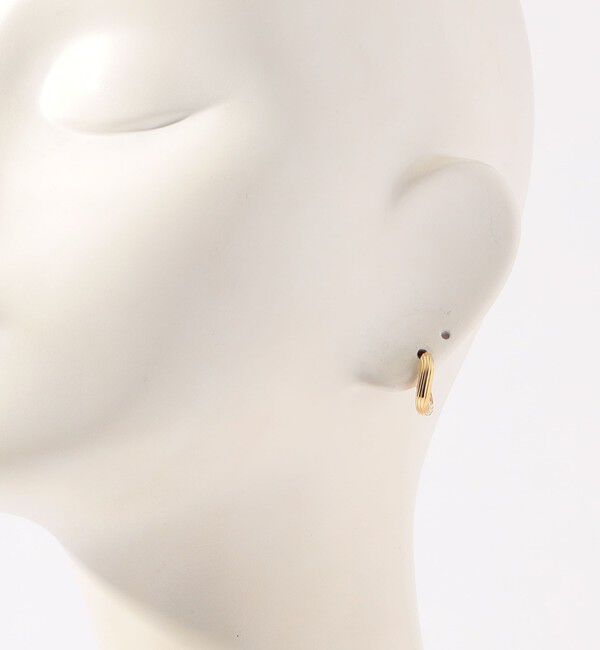 TOMORROWLAND GOODS「Otiumberg. twisted ridge フープピアス」|ピアス|