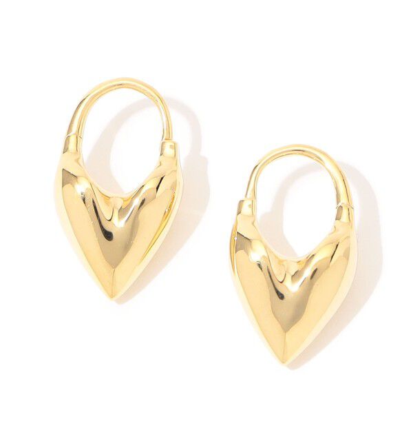 TOMORROWLAND GOODS「 Otiumberg. Roscida Heart Hoops ピアス」|ピアス|
