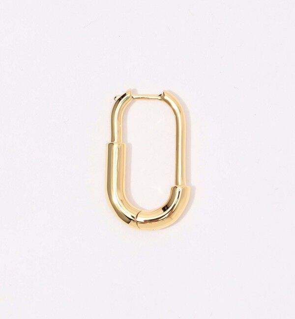 TOMORROWLAND GOODS「Otiumberg. Large Staple Hoops ゴールドピアス」|ピアス|