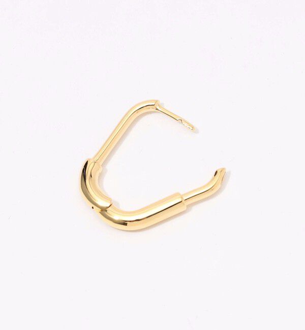 TOMORROWLAND GOODS「Otiumberg. Large Staple Hoops ゴールドピアス」|ピアス|
