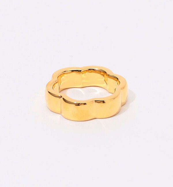 TOMORROWLAND GOODS「PLOW Flower Line Ring」|リング|
