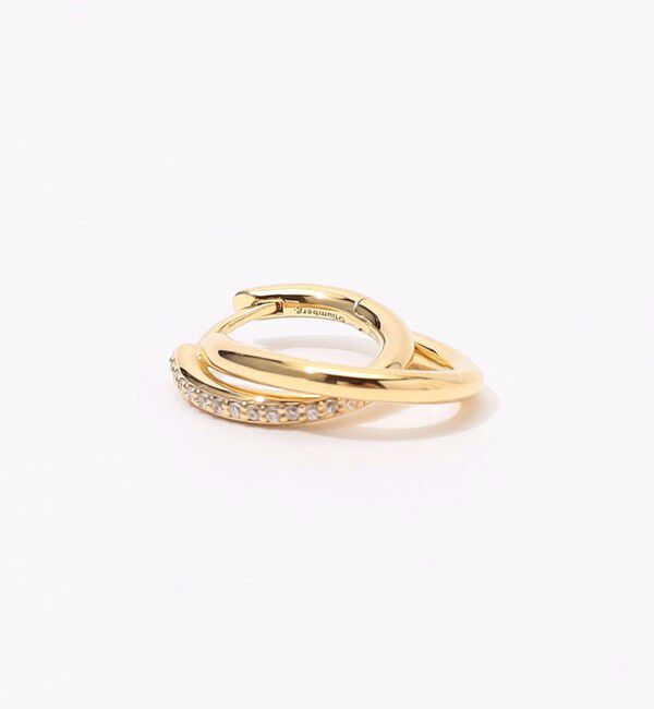TOMORROWLAND GOODS「Otiumberg. Small Pave Spiralis ピアス」|ピアス|