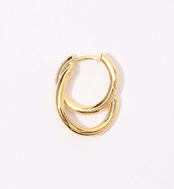 TOMORROWLAND GOODS「Otiumberg. Small Pave Spiralis ピアス」|ピアス|