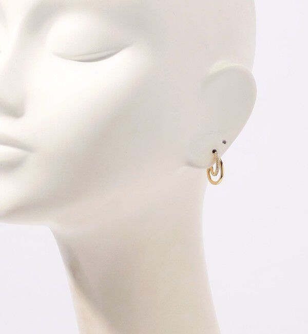TOMORROWLAND GOODS「Otiumberg. Small Pave Spiralis ピアス」|ピアス|