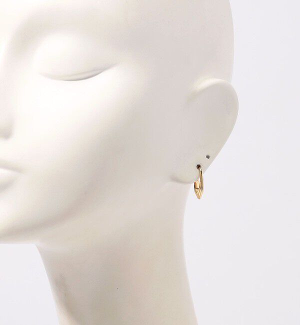TOMORROWLAND GOODS「Otiumberg. Roscida Ridged Hoops ピアス」|ピアス|
