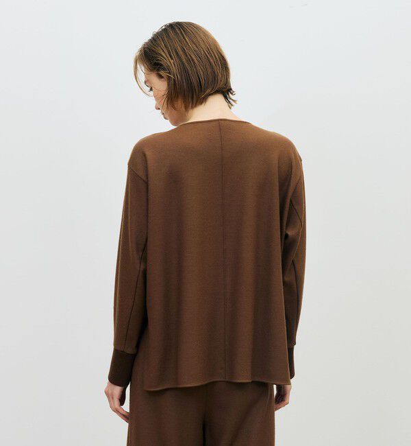 DES PRES「【WEB先行予約】ニットコンビネーション Vネックプルオーバー」|Tシャツ・カットソー|