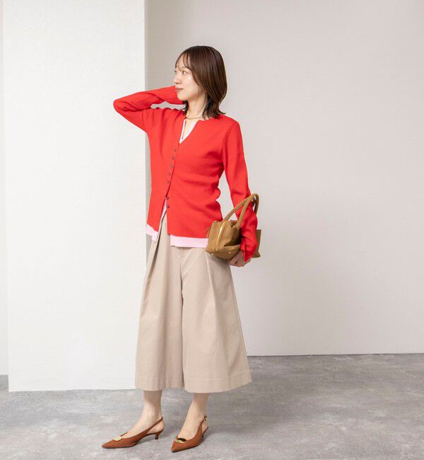 NOLLEY'S「【TORRAZZO DONNA/トラッゾドンナ】Layered V-Neck Top」|ニット・セーター|