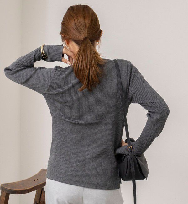 NOLLEY'S「【TORRAZZO DONNA/トラッゾドンナ】Layered V-Neck Top」|ニット・セーター|