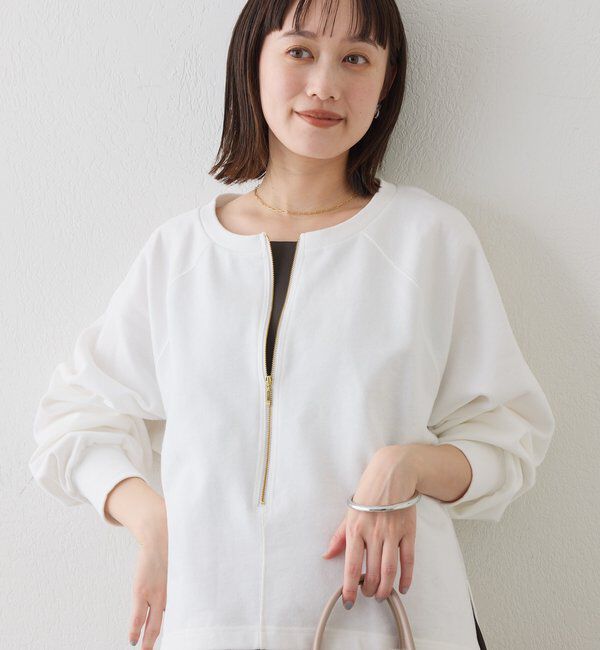  「【4色展開】ハーフZIPスウェット」|Tシャツ・カットソー|