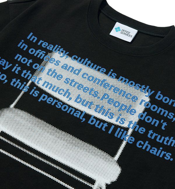  「【OFFICE SERVICES】 OFFICE CHAIR TEE」|Tシャツ・カットソー|