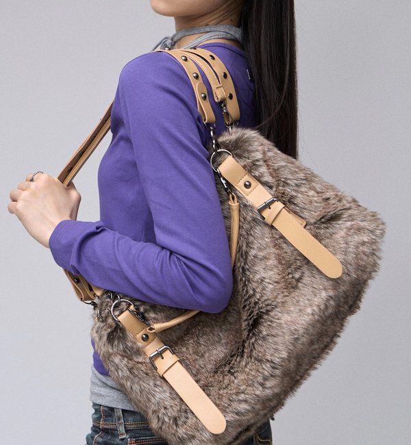  「【26AW LOOK掲載品番】【WEB限定】ファーショルダーバッグ」|ショルダー・メッセンジャー|