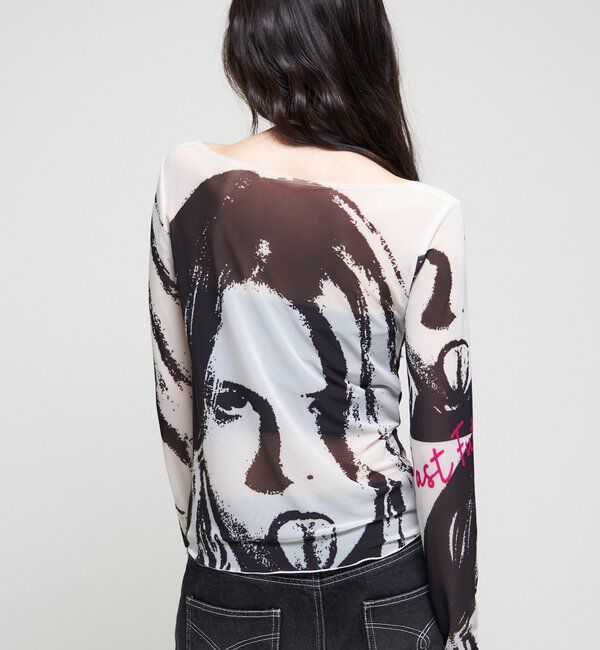  「【26AW LOOK掲載品番】シャーロットミューズパワーメッシュ」|Tシャツ・カットソー|