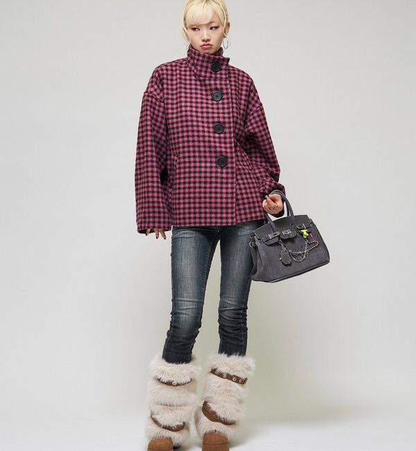  「【26AW LOOK掲載品番】【SLOPPY】  2wayファーブーツ」|ロングブーツ|