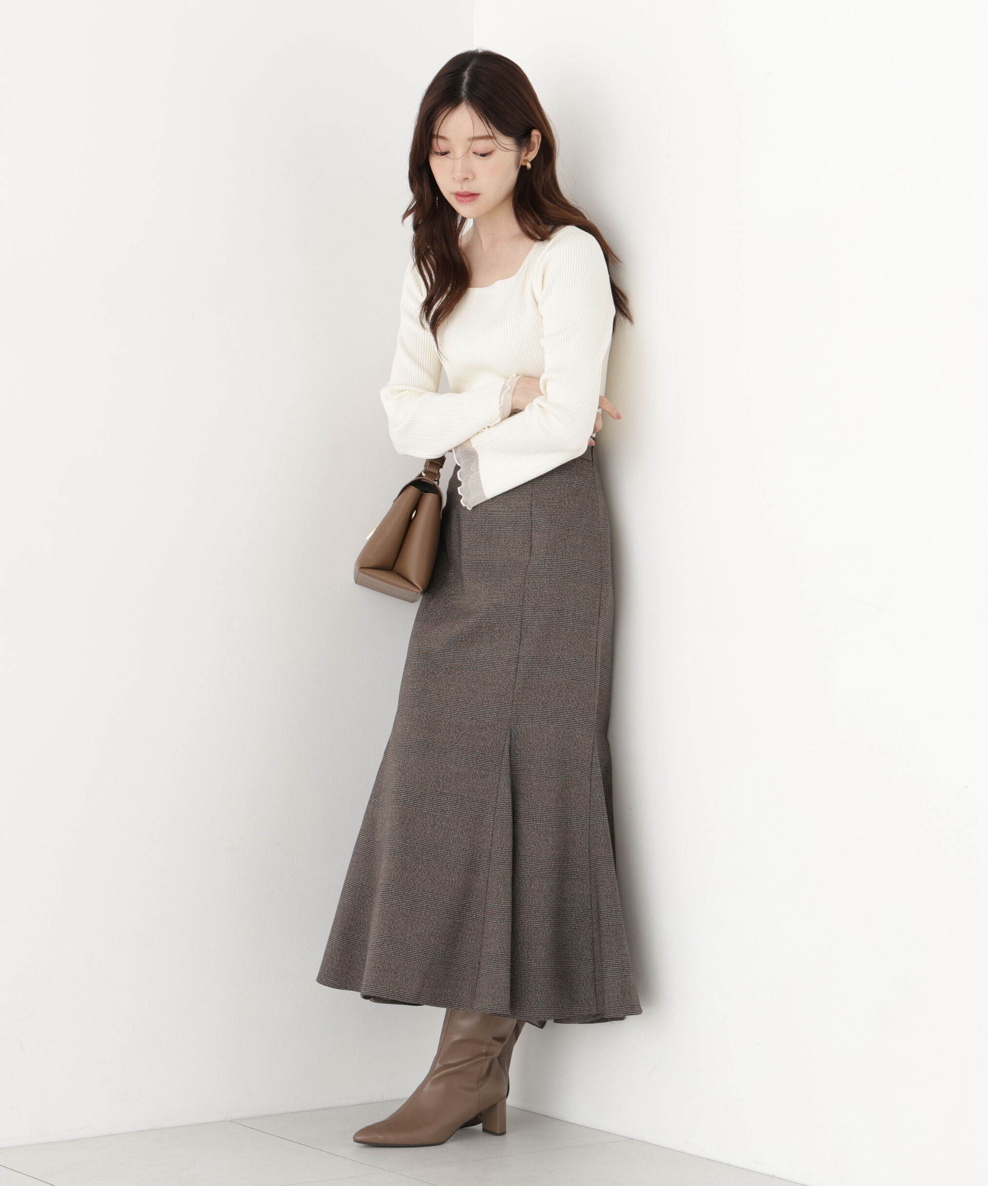 PROPORTION BODY DRESSING「Autumuマーメイドスカート」|スカート|