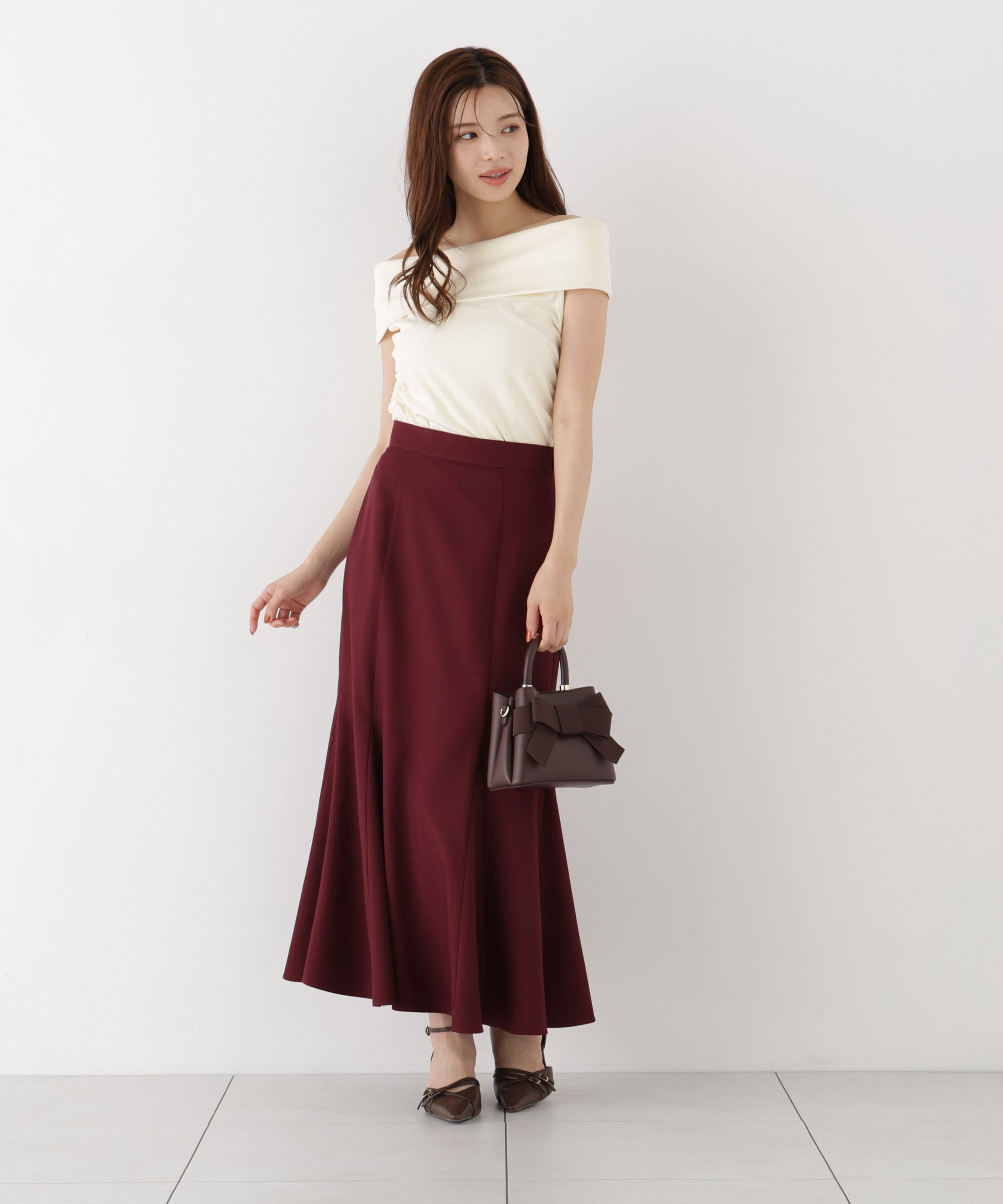 PROPORTION BODY DRESSING「Autumuマーメイドスカート」|スカート|