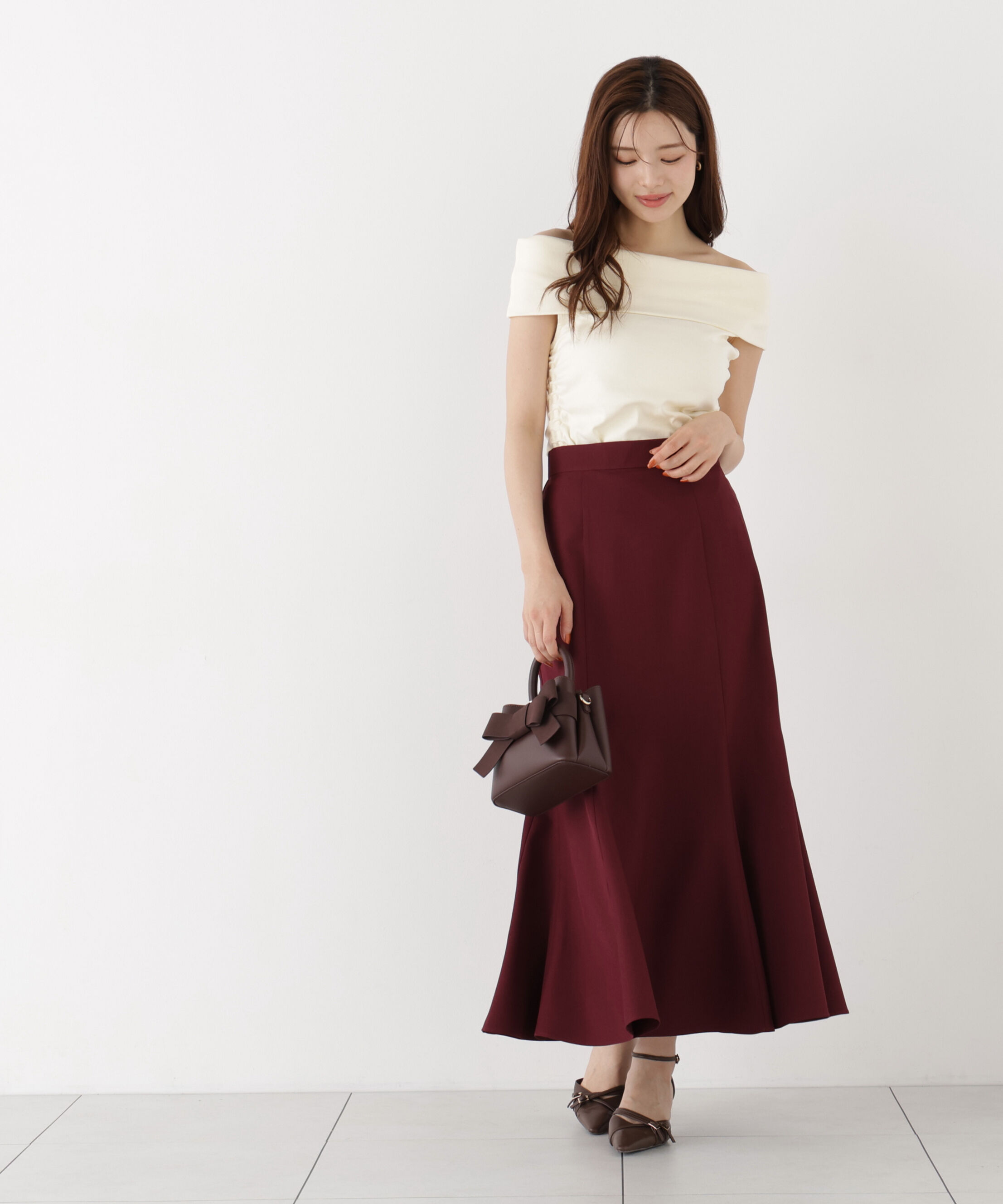 PROPORTION BODY DRESSING「Autumuマーメイドスカート」|スカート|