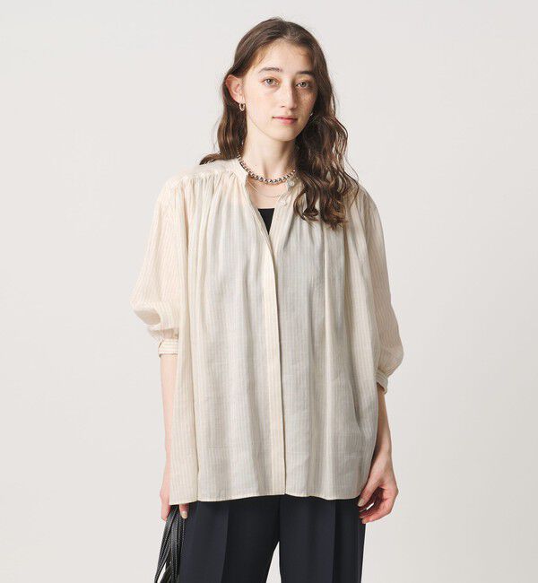 UNITED ARROWS「ラミー バンドカラー シャツ ‐ウォッシャブル‐」|シャツ・ブラウス|その他2