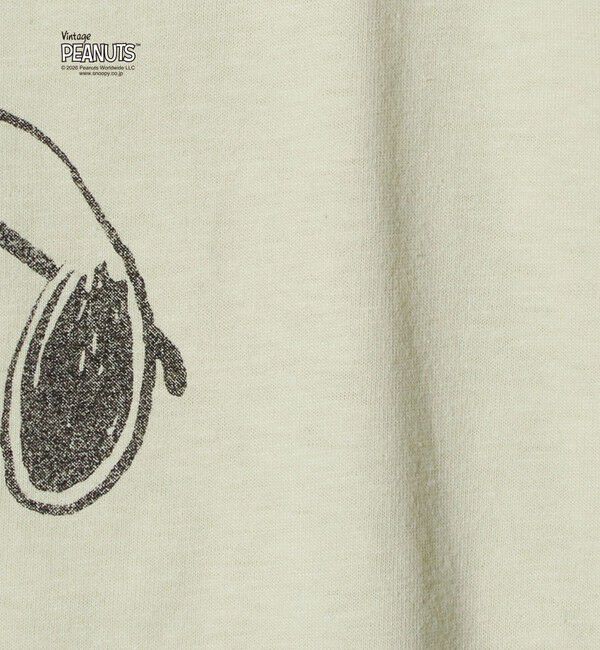 UNITED ARROWS green label relaxing「【別注】＜FRUIT OF THE LOOM &times; PEANUTS＞リンガーTシャツ / キッズ  110cm-130cm」|Tシャツ・カットソー|