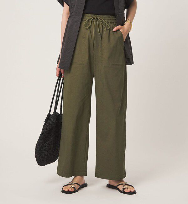 UNITED ARROWS green label relaxing「［size SHORT/TALLあり］オルマイ LI/MIX ベイカー パンツ 2」|その他|OLIVE
