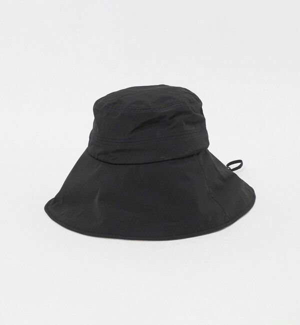 UNITED ARROWS green label relaxing「コード付き ハット 遮光 UVカット」|ハット|BLACK
