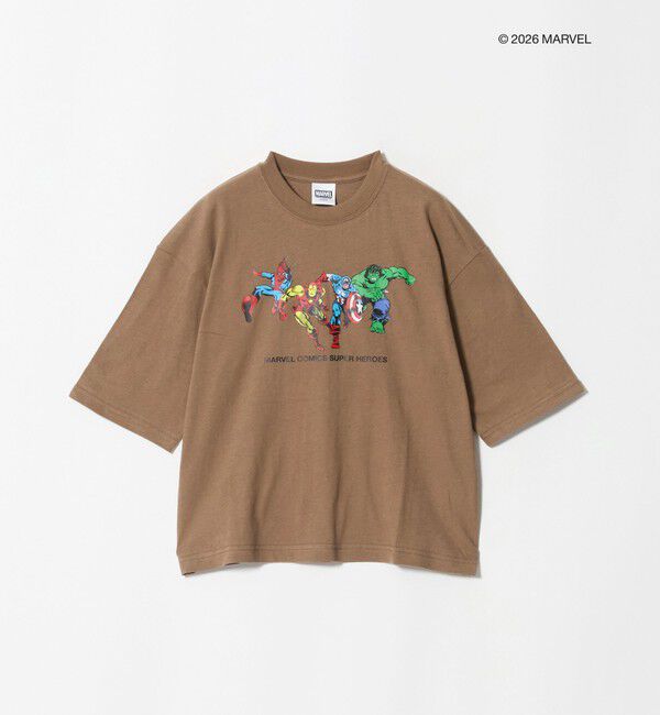 UNITED ARROWS green label relaxing「【別注】＜URBAMENT＞MARVEL Tシャツ / キッズ 140cm-150cm」|Tシャツ・カットソー|MD.BROWN