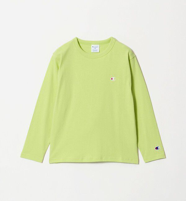 UNITED ARROWS green label relaxing「【WEB限定】＜Champion＞ワンポイント ロングスリーブ Tシャツ / キッズ 140cm-160cm」|Tシャツ・カットソー|LIME