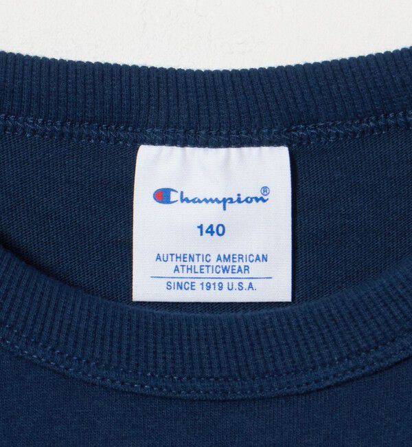 UNITED ARROWS green label relaxing「【WEB限定】＜Champion＞ワンポイント ロングスリーブ Tシャツ / キッズ 140cm-160cm」|Tシャツ・カットソー|