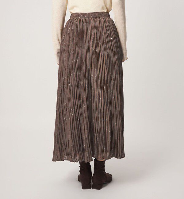 UNITED ARROWS green label relaxing「［size SHORT/TALLあり］ドット プリーツ スカート」|スカート|