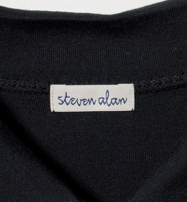 STEVEN ALAN「＜Steven Alan＞コットン ポロカラー ノースリーブ トップス」|Tシャツ・カットソー|