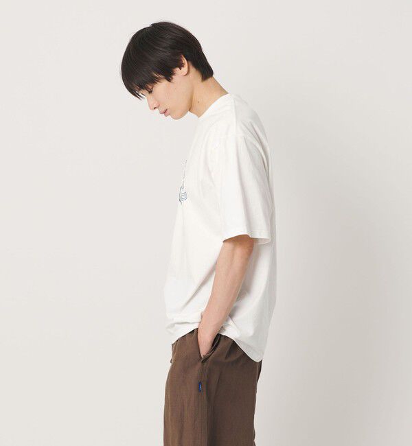NICE WEATHER「＜NICE WEATHER＞ロゴプリント Tシャツ」|Tシャツ・カットソー|