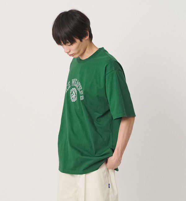 NICE WEATHER「＜NICE WEATHER＞ロゴプリント Tシャツ」|Tシャツ・カットソー|