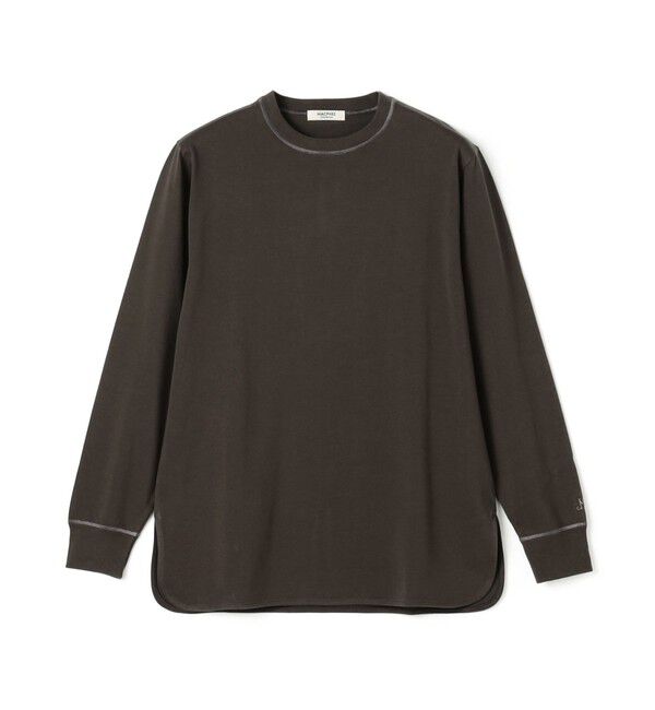 MACPHEE「ハイジャージー ロングスリーブプルオーバー」|Tシャツ・カットソー|17 チャコールグレー