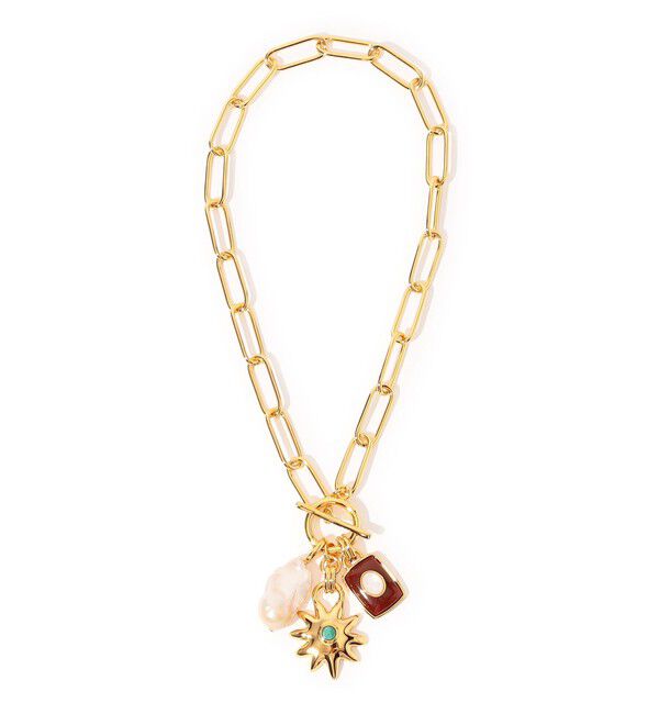 TOMORROWLAND GOODS「Lizzie Fortunato HELIOS CHARM ネックレス」|ネックレス|92 ゴールド系