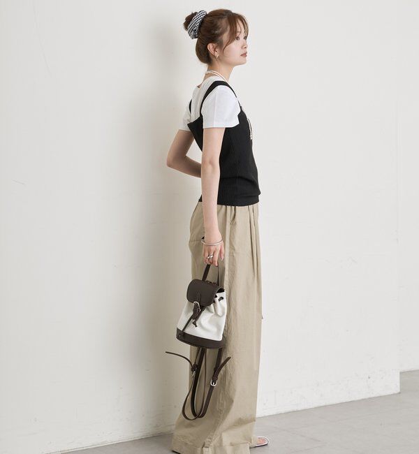  「ヘンリーリブキャミ」|キャミソール|