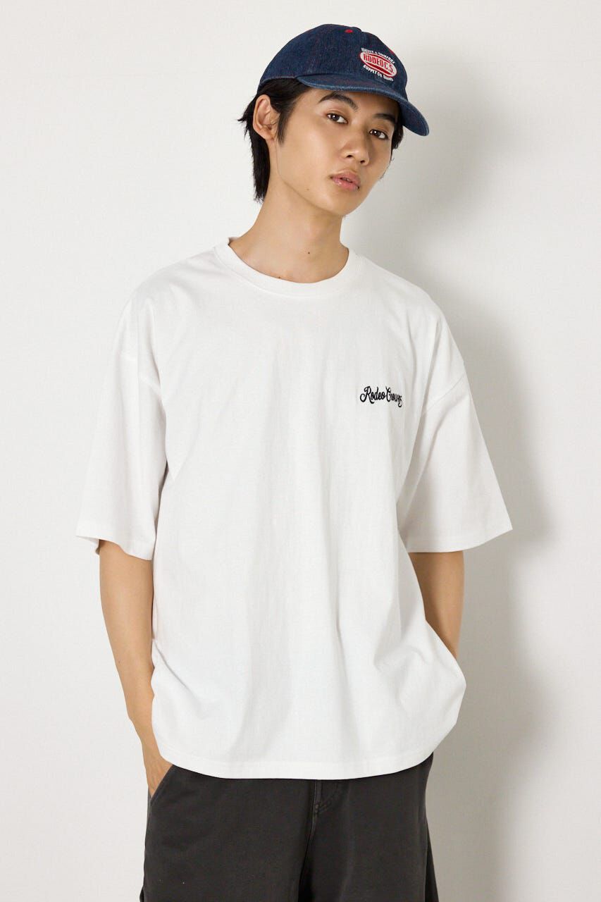 RODEO CROWNS「カモフラアップリケTシャツ」|Tシャツ・カットソー|