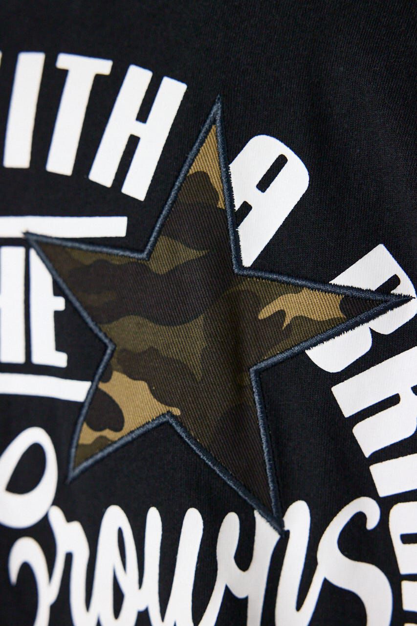 RODEO CROWNS「カモフラアップリケTシャツ」|Tシャツ・カットソー|