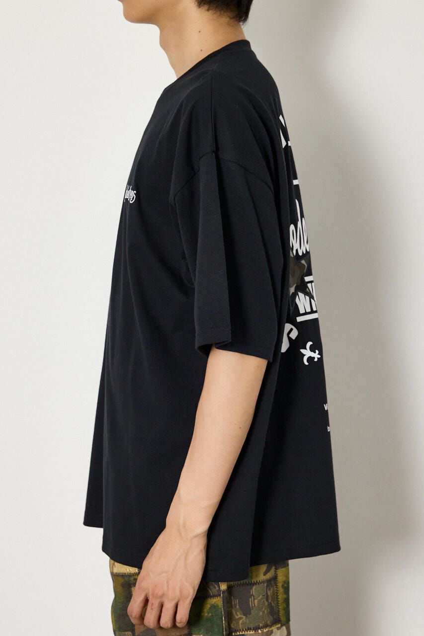 RODEO CROWNS「カモフラアップリケTシャツ」|Tシャツ・カットソー|
