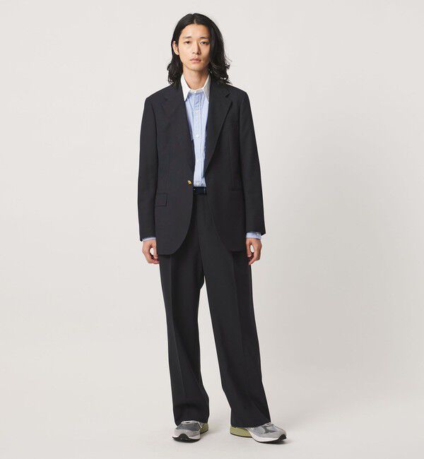 UNITED ARROWS「＜District＞4プライ シングル １ボタン ブレザー」|テーラードジャケット|